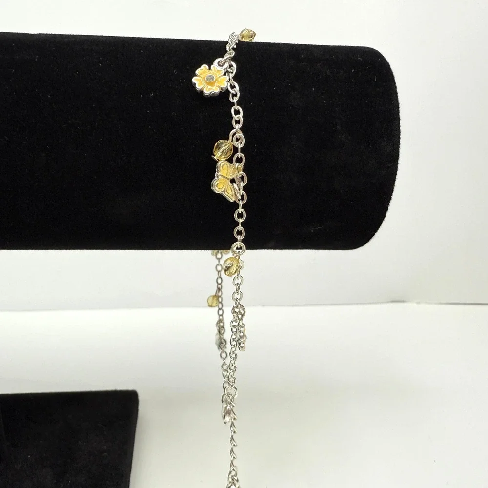 Ankle Bracelet dangling flower